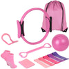 <h2>Kit Completo de Pilates para Casa – 13 Peças com Anel, Bolas, Faixas de Resistência e Mais</h2>