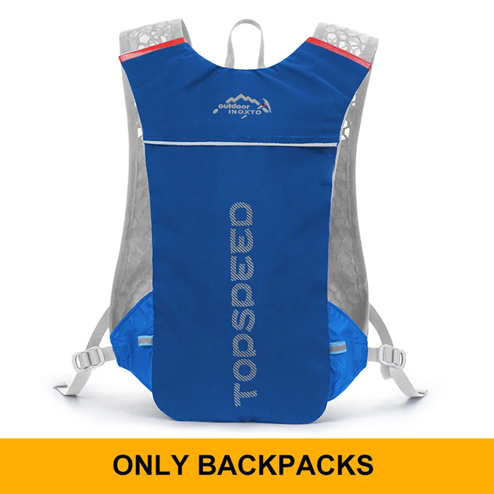 <h2>Mochila de Hidratação Ultraleve 5L para Trilhas e Corridas – Bolsa Respirável para Maratona e Ciclismo</h2>