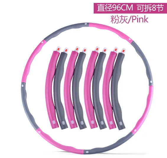 <h2>Anel Dobrável para Pilates – Hula Hoop para Fitness, Perda de Gordura e Fortalecimento Abdominal Unissex</h2>