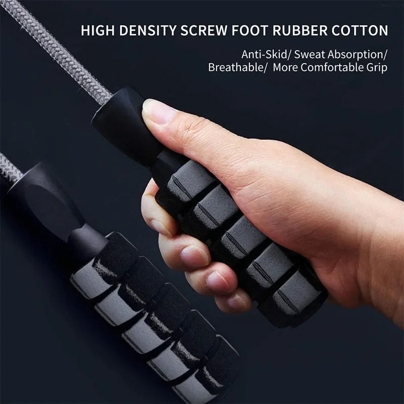 <h2>Corda de Pular Ajustável com Rolamento de Esferas – Para Treino MMA e Fitness, Para Crianças e Adultos</h2>