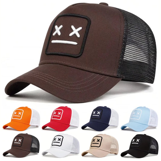 <h2>Boné Unissex Bordado com Tela – Modelo XX Ajustável para Primavera e Verão com Proteção Solar</h2>