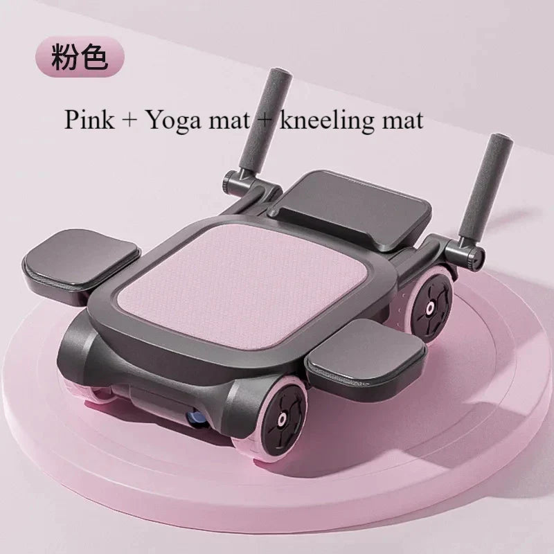 <h2>Roda Abdominal com Rebote Automático – Equipamento Fitness para Exercícios Musculares</h2>