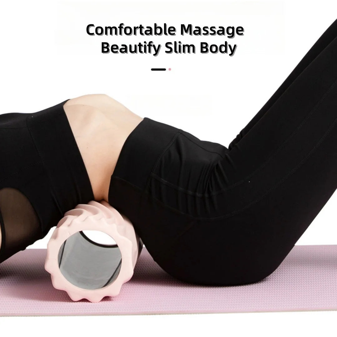 <h2>Rolo de Espuma EPP para Yoga e Pilates – 33cm, Massageador Muscular para Alívio de Dor nas Costas e Treino Fitness</h2>