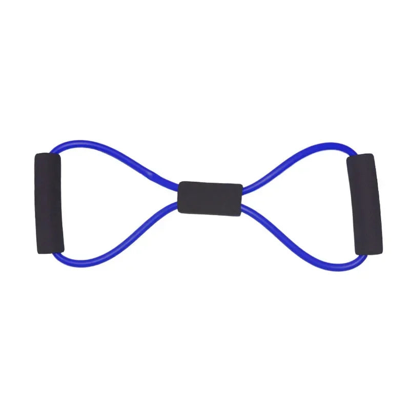 <h2>Bandas elásticas de Yoga Fitness – treinamento com banda de 8 palavras para ginásio e exercício</h2>