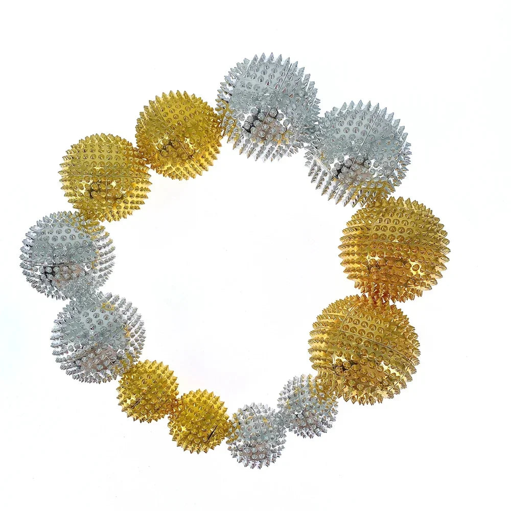 <h2>Par de Bolas de Massagem Magnéticas para Yoga – Terapia de Acupuntura e Alívio de Pressão</h2>