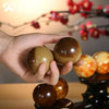 <h2>Bola de Massagem Manual para Adultos – Rolo Antiestresse com Materiais Naturais como Âmbar e Madeira</h2>