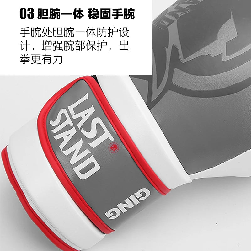 <h2>Luvas Muay Thai para Homens e Mulheres – Luvas de Couro PU para Kickboxing e Artes Marciais</h2>