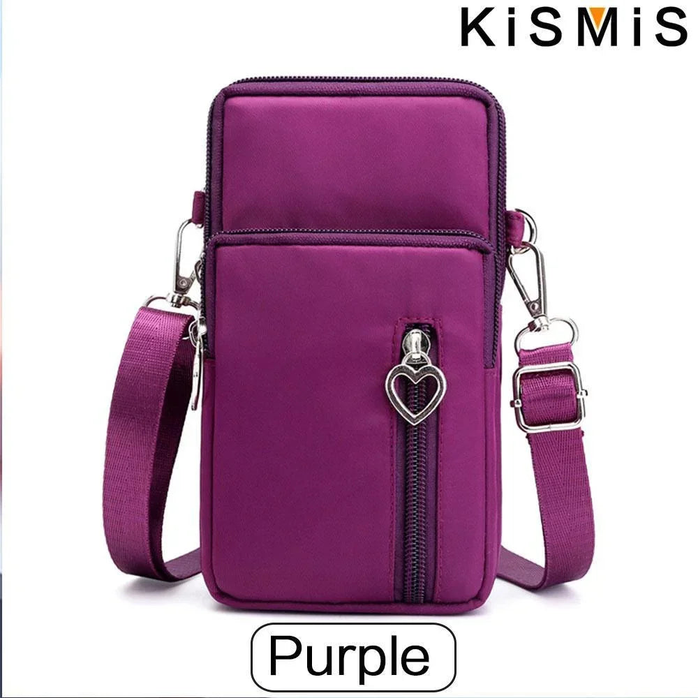 <h2>Bolso Cruzado Coreano para Celular – Mini Bolsa para Pendurar no Pescoço</h2>