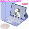 Caso Com Teclado Touchpad Para iPad 9.7 10.2 5th 6th 7th Gen 8ª  9ª 10ª Geração Para Air 2 3 4 5 Pro 9.7 10.5 11 2020 2021 2022 Bluetooth pad Toque  Keyboard