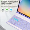 Capa Para Teclado iPad 2019 2020 10,2 7/8/9a Mini 6 Air 2 3 4 5 10,5 10,9 10,5 2021 11 2017 2018 9,7 5 6a Bluetooth Sem Fio Mouse