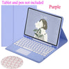 Capa Para Galaxy Tab A8 Com Teclado Touch pad Samsung S6 Lite S7 FE A9 + S9 S7 + S8 + Touchpad De Mouse