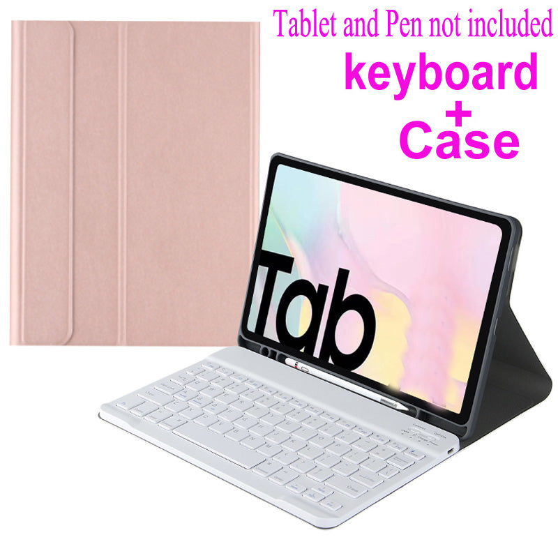 Capa De Teclado Para Samsung Galaxy Tab S6 Lite 10.4 SM-P610/SM-P615 SM-P613/P619 Sem Fio Bluetooth keyboard mouse cover case
