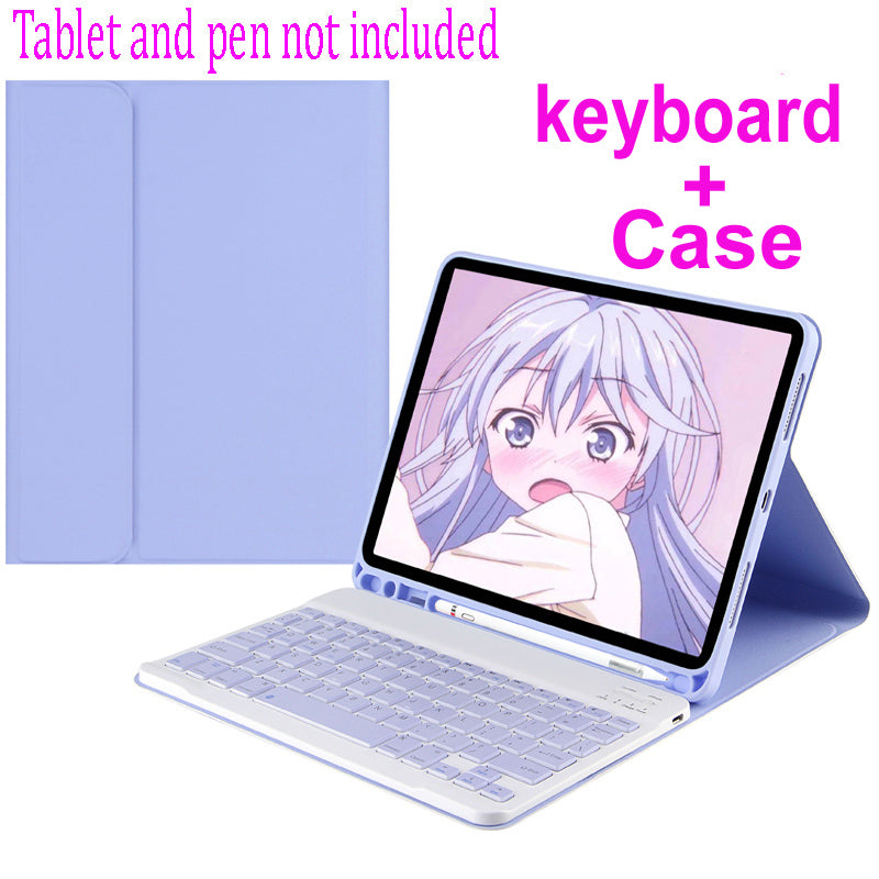 Capa De Teclado Para Samsung Galaxy Tab S6 Lite 10.4 SM-P610/SM-P615 SM-P613/P619 Sem Fio Bluetooth keyboard mouse cover case