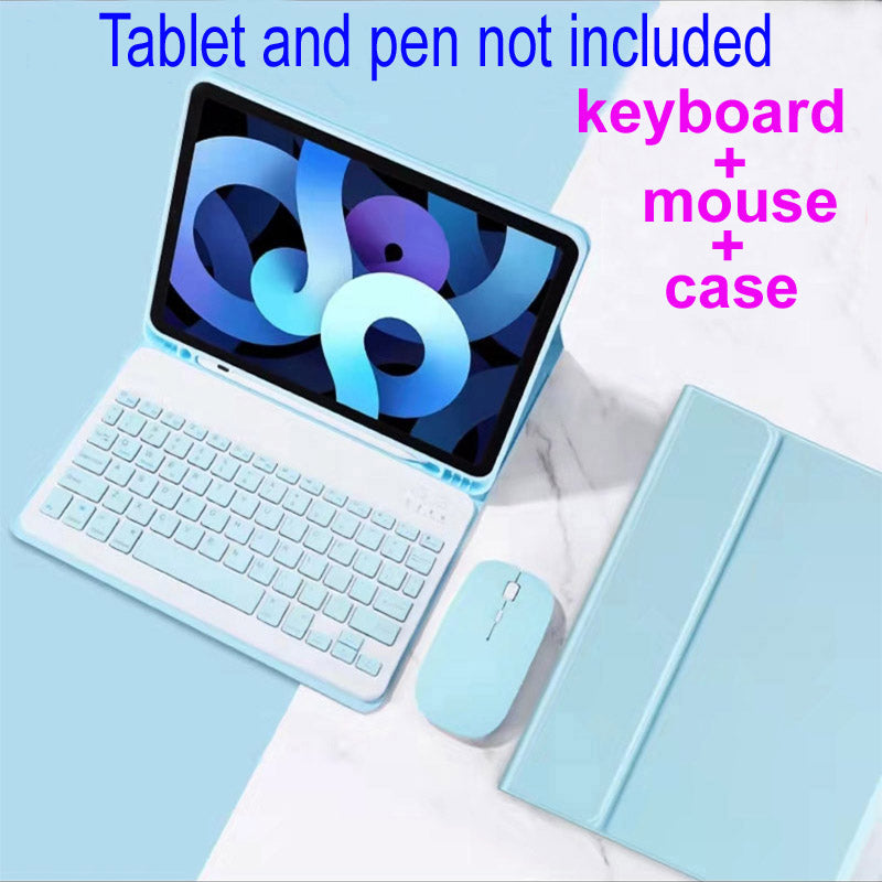 Capa De Teclado Para Samsung Galaxy Tab S6 Lite 10.4 SM-P610/SM-P615 SM-P613/P619 Sem Fio Bluetooth keyboard mouse cover case