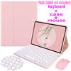 Capa De Teclado Para Redmi Pad SE 11 " Red mi 10.61 Bluetooth De Rato Sem Fio cover