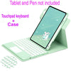 360 ° Capa Para Teclado Touchpad Com iPad 7a Geração 8a 9a 10a Bluetooth Touch pad Air 3 4 5 Pro 10.5 11 2021 2022 Estojo