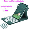 360 ° Capa Para Teclado Touchpad Com iPad 7a Geração 8a 9a 10a Bluetooth Touch pad Air 3 4 5 Pro 10.5 11 2021 2022 Estojo