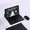 Capa de Teclado para Redmi Pad SE 11 Polegadas 2023 10.61 Polegadas 2022 para Xiaomi Pad 6/6 Pro 11 Polegadas 5/5 Pro 11