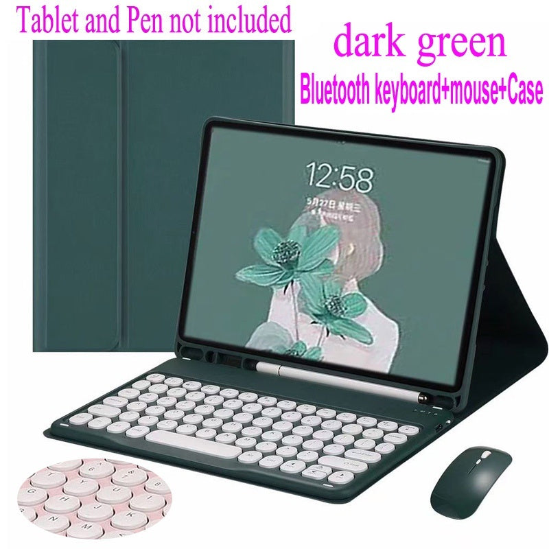 Capa com Teclado para Samsung Galaxy Tab A8 SM-X200 / X205/ X207 A9 A9 Plus + 11'' SM-X210/X216 S9 S9 FE Capa de Teclado