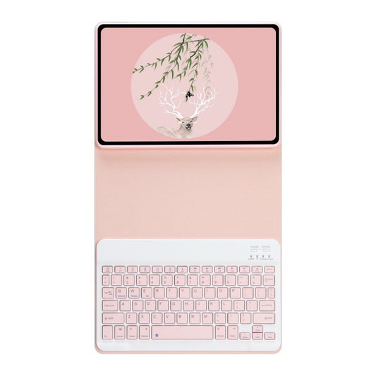 Capa de Teclado e Mouse Lenovo Tab M11 para Lenovo Tab M11 11'' 2023 TB330XU / TB330FU PU Silicone Macio Magnético Sem F