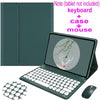 Capa de Teclado e Mouse para Lenovo Tab M11 11'' 2023 TB330XU / TB330FU PU Silicone Macio Magnético Sem Fio Bluetooth Bo