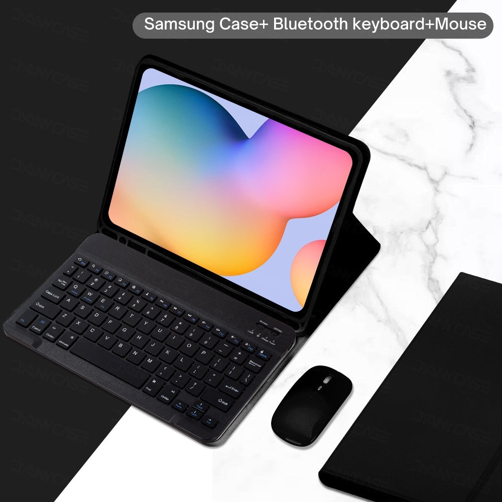 Capa para Samsung Galaxy Tab A9 Plus 11 ''SM-X210/X216 A9 8.7 ''SM-X110/X115 S6 Lite 10.4 2020 2022 2024 tampa do mouse