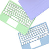 Capa de teclado touch pad para Samsung Galaxy Tab A9 Plus 11 SM-X210/X216 A9 8.7 S6 Lite 10.4 2020 2022 2024 S9 FE 10.9,