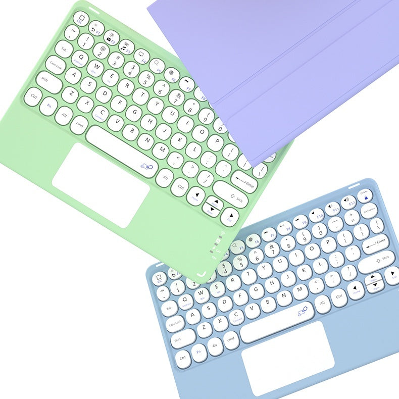 Capa de teclado touch pad para Samsung Galaxy Tab A9 Plus 11 SM-X210/X216 A9 8.7 S6 Lite 10.4 2020 2022 2024 S9 FE 10.9,