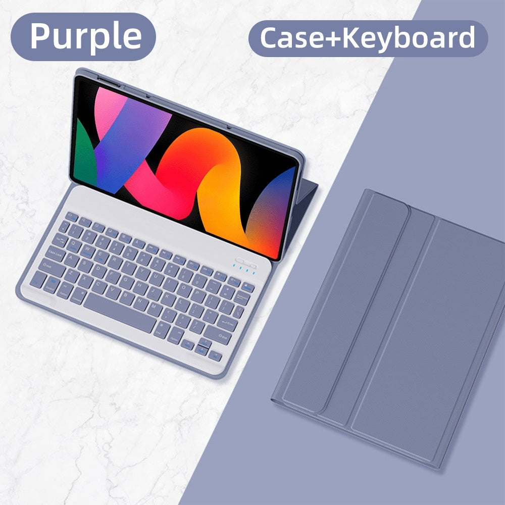 Caso com Teclado Para Xiaomi Redmi Pad Pro 12.1 polegada 2024 Magnético sem fio Bluetooth Teclado Mouse PU Capa de couro
