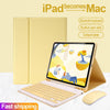 Capa do teclado para iPad 10.2 7th 8th 9th Generation 10.9 polegadas iPad Air 11 2024 iPad Pro 11 2024 Sem fio Bluetooth