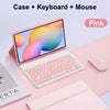 Capa do teclado para iPad 10.2 7th 8th 9th Generation 10.9 polegadas iPad Air 11 2024 iPad Pro 11 2024 Sem fio Bluetooth