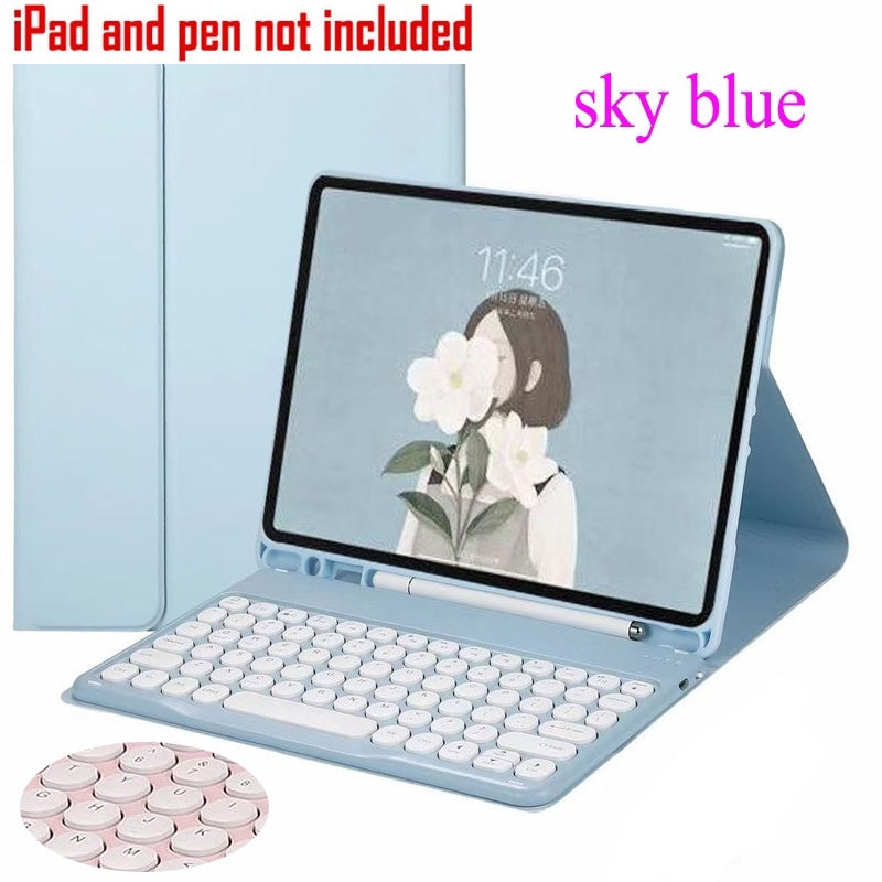 Capa para iPad 9.7 10.2 5ª 6ª 7ª 8ª 9ª 10ª Geração 10.9 polegadas iPad Air 3 4 5 iPad Air 11 2024 iPad Pro 11 Capa de te