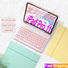 Capa de teclado para iPad Pro 11 2020 2024 iPad Air 11 2024 Capa sem fio para teclado Bluetooth
