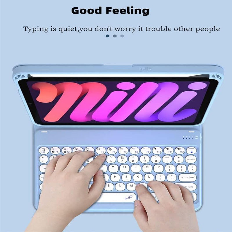 360 ° Capa De Rotação Com Teclado Para iPad 7a Geração 8a 9a 10a Rato De Bluetooth air 3 4 5 11 Pro 10.5 11 Da Caixa