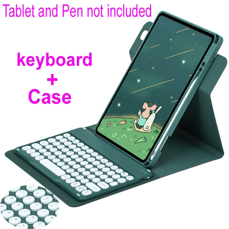 360 ° Capa De Rotação Com Teclado Para iPad 7a Geração 8a 9a 10a Rato De Bluetooth air 3 4 5 11 Pro 10.5 11 Da Caixa