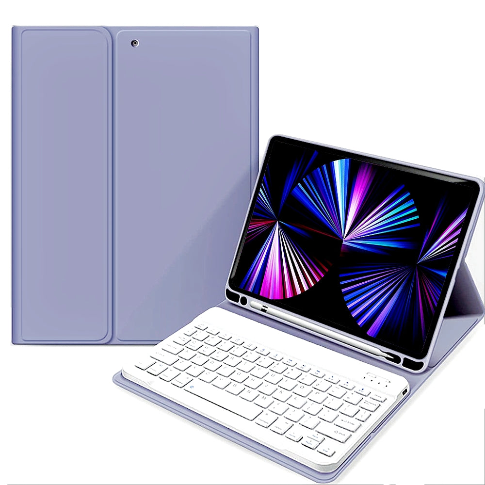 Capa De Teclado De Couro Para iPad Pro 11 Ar 11 4 5 10 9 8 7 10.5 10.2 9.7 Mini 6 Bluetooth
