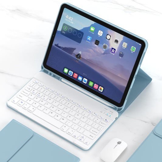 Capa De Teclado De Couro Para iPad Pro 11 Ar 11 4 5 10 9 8 7 10.5 10.2 9.7 Mini 6 Bluetooth