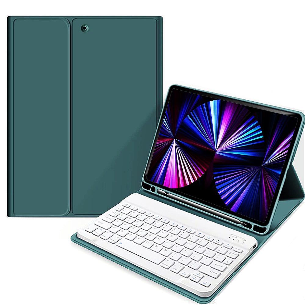 Capa De Teclado De Couro Para iPad Pro 11 Ar 11 4 5 10 9 8 7 10.5 10.2 9.7 Mini 6 Bluetooth