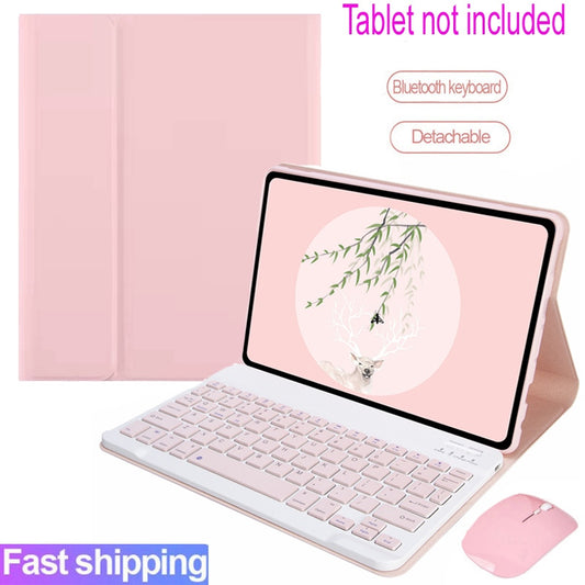 Capa Com Teclado Para Redmi Pad SE 11 Pro 12.1 2024 Vermelho mi 10.61 8.7 Magnético Destacável Sem Fio Bluetooth Mouse Invólucro