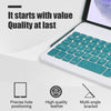 Capa Com Teclado Para Redmi Pad SE 11 Pro 12.1 2024 Vermelho mi 10.61 8.7 Magnético Destacável Sem Fio Bluetooth Mouse Invólucro