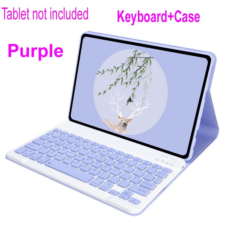 Capa Com Teclado Para Redmi Pad SE 11 Pro 12.1 2024 Vermelho mi 10.61 8.7 Magnético Destacável Sem Fio Bluetooth Mouse Invólucro