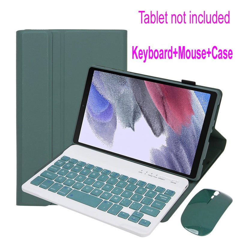 Capa Com Teclado Para Redmi Pad SE 11 Pro 12.1 2024 Vermelho mi 10.61 8.7 Magnético Destacável Sem Fio Bluetooth Mouse Invólucro