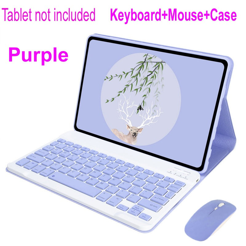 Capa Com Teclado Para Redmi Pad SE 11 Pro 12.1 2024 Vermelho mi 10.61 8.7 Magnético Destacável Sem Fio Bluetooth Mouse Invólucro