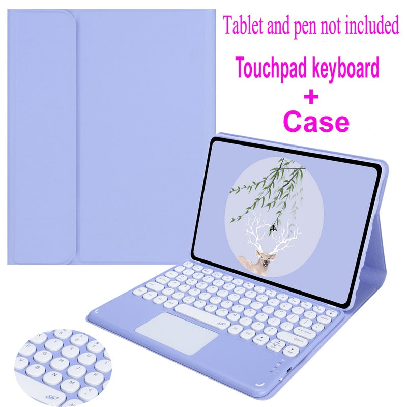Capa Com Teclado Touchpad Para Redmi Pad SE 11 Pro 12.1 2024 Red mi 10.61 8.7 Removível Sem Fio Bluetooth trackpad
