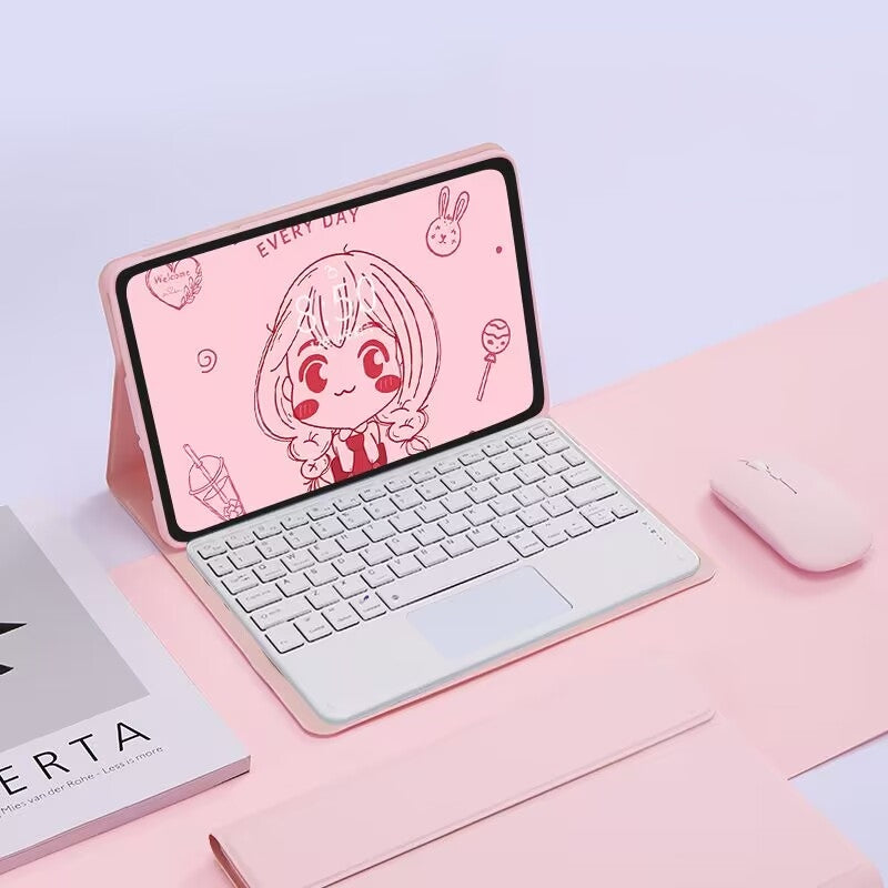 Xiaomi POCO Pad 12.1 2024 Capa De Teclado Bluetooth Para Redmi Pro 12.1 SE 11 " 2023 Com Touch