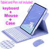 360 ° Capa Rotativa Com Teclado Para iPad air 11 11 Polegadas m3 2025 Bluetooth Mouse