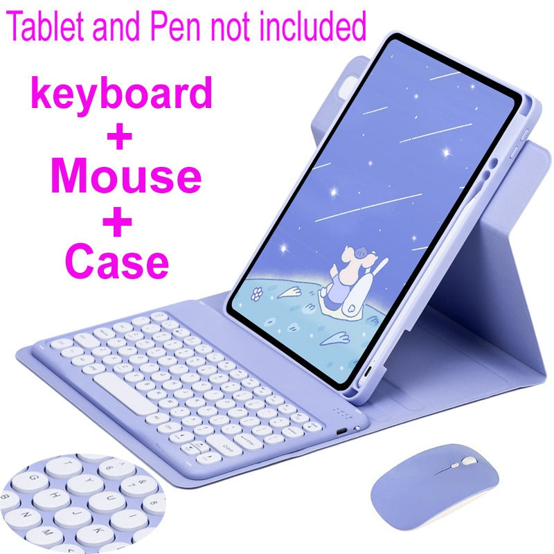 360 ° Capa Rotativa Com Teclado Para iPad air 11 11 Polegadas m3 2025 Bluetooth Mouse