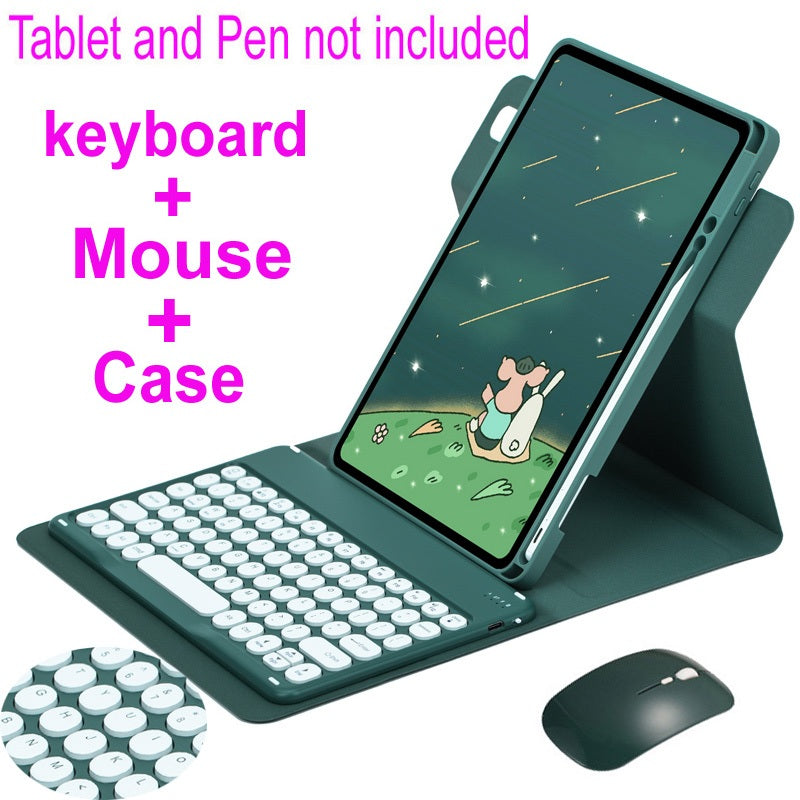 360 ° Capa Rotativa Com Teclado Para iPad air 11 11 Polegadas m3 2025 Bluetooth Mouse