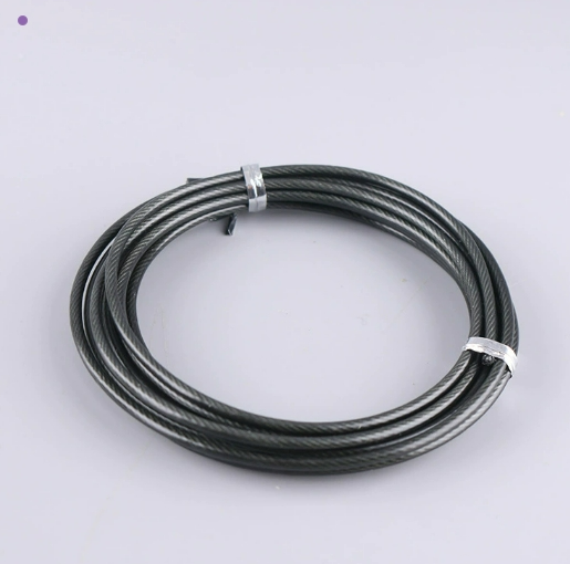 <h2>Cabo de Corda para Pular Substituível – 3m, Vermelho e Preto, Para Treino de Velocidade</h2>