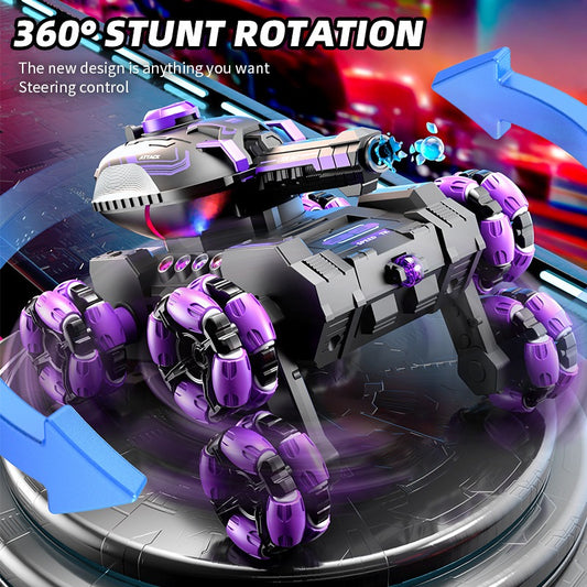 <h2>[Estoque na Malásia] Tanque RC 2.4G com Manobras, Luzes, Controle por Gestos e Bola de Hidrogel</h2>